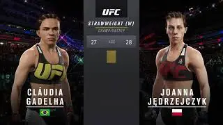 Cláudia Gadelha vs Joanna Jędrzejczyk | luta UFC 3