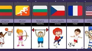 National Games From Different Countries • Most Famous Games From Different Countries #games