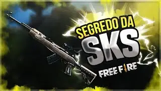 💥FREE FIRE - DESCOBRI O SEGREDO PARA MATAR COM A SKS!