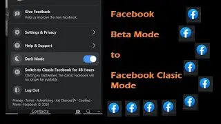 How to Get Back Facebook Classic Mode - Switch to Old Facebook Design