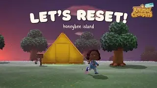 Restarting My Island | honeybee 🐝 | Animal Crossing New Horizons