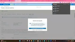 Create VM and Azure Blob Storage