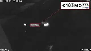 Явное превышение максимально допустимой скорости в жилой зоне 07.04.2021