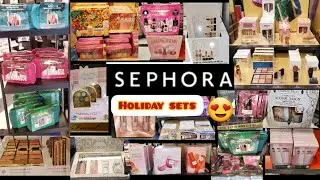 SEPHORA HOLIDAY SETS ARE HERE! SEPHORA SHOP WITH ME | SEPHORA WALKTHROUGH 😍 