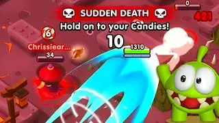 Om Nom Knockout - Om Nom Buzzer Beater in Stealing Candies
