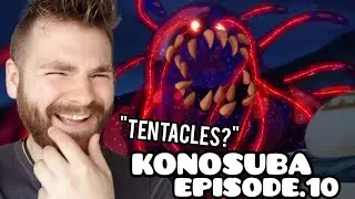 SLIME TENTACLE MONSTER?!!!! | KONOSUBA | Episode 10 | Season 2 | ANIME REACTION