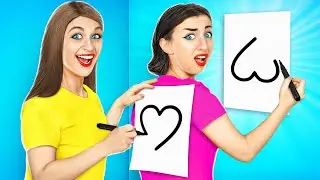 Wer Gewinnt Die Kunst-Schule | Farbenfrohe Mal-Challenge! DIY-Hacks zum Zeichnen auf Multi DO