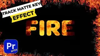 How to make a TRACK MATTE KEY EFFECT in Premiere Pro