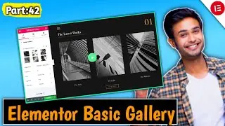 Elementor Basic Gallery: Step by Step Guide💡| How To Add Basic Gallery Element in Elementor