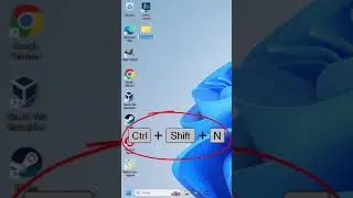 Как быстро создать папку в Windows без мышки