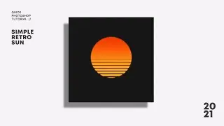 Quick Photoshop Tutorial: Simple Retro Sun effect