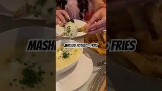 Mashed potatoes + Fries = Magic 