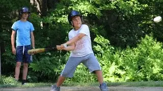 Baseball at Kingsley Pines Camp