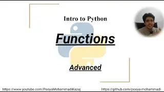 Intro to Python:functions, advanced topics!
