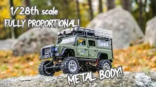 SG 2801! FULLY PROPORTIONAL 1/28th scale LAND ROVER CRAWLER!