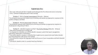 Year 12 English Advanced 2024 Trial Exam Notification