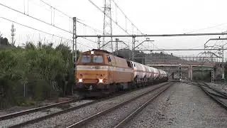 Tren de cloruro de vinilo en Castellbisbal