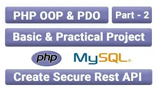 REST API in PHP OOP & PDO | PHP Autoload PSR-4 | PHP OOP Basic Guide | 