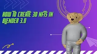 How to Create NFT 3D Model in Blender 3.0 | NFT 3D Model/ No Coding picture to 3D NFTs /NFTs art
