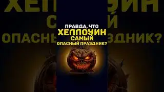 🎃🪓ПРАВДА, ЧТО ХЕЛЛОУИН САМЫЙ ОПАСНЫЙ ПРАЗДНИК⁉️ 