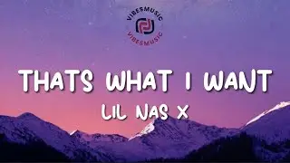 Lil Nas X - THATS WHAT I WANT (Lyrics)