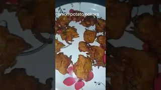 onion potato pokora 😋👌 #moonblog#✨