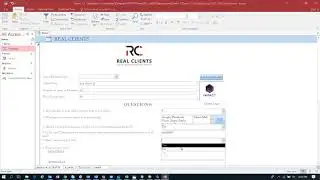Access Database Forms to insert and store data in Access.