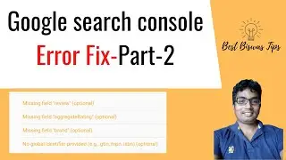Solved Google search console error fix// Missing field review,aggregateRating,brand (gtin,mpn,isbn)
