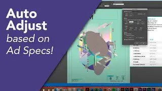 How to use Auto Adjust in InDesign CC  - Learn to Resize Based on Ad Specs (For Beginners)