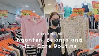 Thrift di blok M Square, Bikin Konten and Hair Care Routine