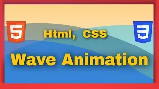 Wave Animation with Html and CSS || D. CoDeS || 