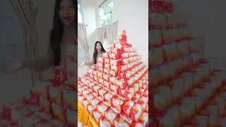 BERAPA BANYAK BISKUIT UNTUK BUAT PIRAMIDA BISKUIT?🍪