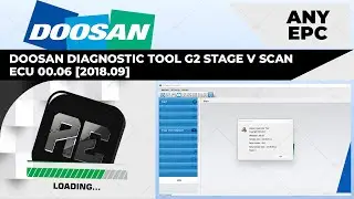 DOOSAN DIAGNOSTIC TOOL G2 STAGE V SCAN ECU 00.06 [2018.09] | INSTALLATION