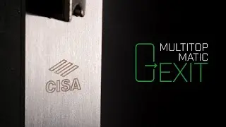 Multitop Matic EXIT:the new automatic locking system for single and double-leaf emergency exit doors