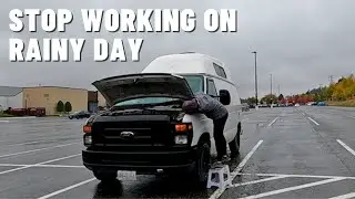 THE WORST TIME TO BRAKE | van life reality