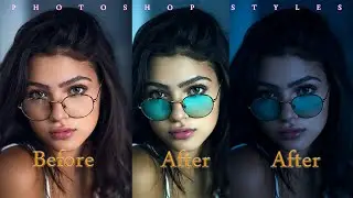 Change Sunglass Color in Photoshop