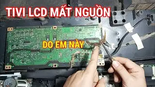 sửa tivi lcd ToShiBa 40PU200V mất nguồn