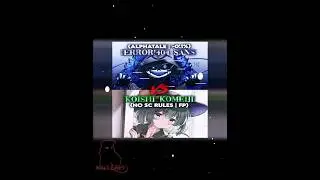 Error!404 Sans vs Koishi Komeiji #vs #vsbattle #edit #wis