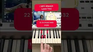 I will always love you (easy piano tutorial) 