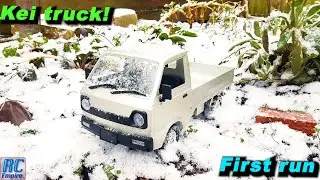 WPL Kei truck - First run