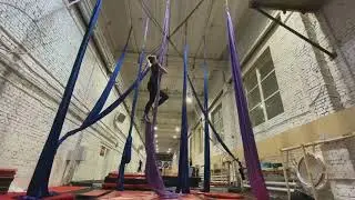 Palaye Royale - Redeemer. Air silks. Anastasia Timoshenko