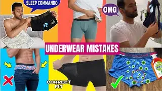UNDERWEAR MISTAKES THAT ARE BAD FOR YOUR HEALTH | Sleep Commando? | UNDERWEAR HACKS | ANKIT TV