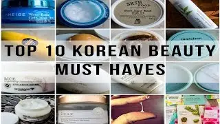Top Korean Beauty Products | Korean Beauty must haves | K-Beauty