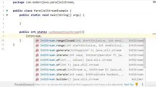JAVA Tutorials - 57 Step 01 Introduction to Parallel Streams