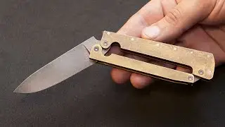 Knife Making - Lever Folder Knife