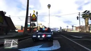 Grand Theft Auto V_The Police cruiser