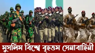 মুসলিম বিশ্বের বৃহত্তম সেনাবাহিনী ও বাংলাদেশের অবস্থান | Muslim World Largest Army