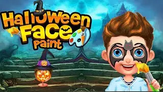 Halloween Face Paint || I Love Face Paint on Halloween Time || Face Paint Games For Kids