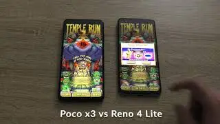 POCO X3 vs OPPO Reno4 Lite: Comparison - speed test and camera comparison