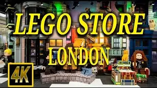 [4K] 🇬🇧 Lego Store London - Inside LEGO® Store Video | Leicester Square